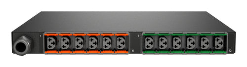 Vertiv Geist MNR5M1R6-12CF18-3TL6A0H10-S power distribution unit (PDU) 12 AC outlet(s) 0U Black