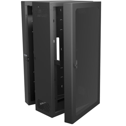 Middle Atlantic Products CWR-26-21PD4 rack cabinet 26U Wall mounted rack Black