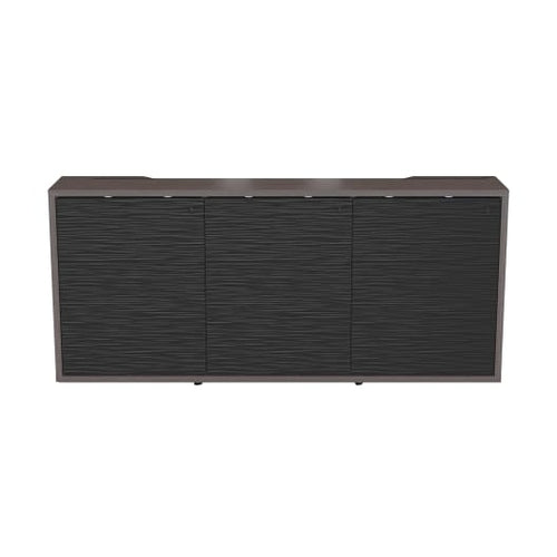 Middle Atlantic Products C3K3D1HA3D4ZPLBK AV equipment stand Black, Wood