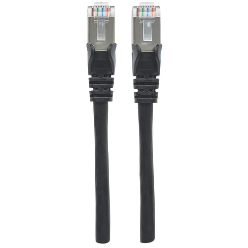 Intellinet IEC-C6AS-BK-100 networking cable Black 30 m Cat6a S/FTP (S-STP)