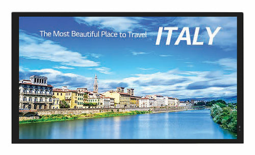 Peerless EWL-49XE4F signage display mount 124.5 cm (49") Black