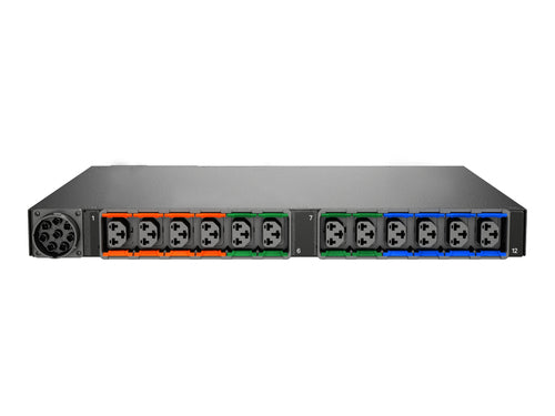 Vertiv Geist DUU5M1R6-12CF17-1S02A0H00-S power distribution unit (PDU) 12 AC outlet(s) 0U Black