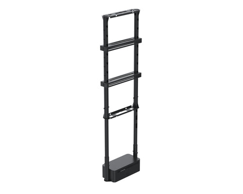 Ergonomic Solutions SpacePole Digital Signage Dual-sided, height adjustable window mount for portrait screens up to 75" (up to VESA 400x600)