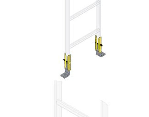 Middle Atlantic Products Ladder End Support Hardware 6 pairs
