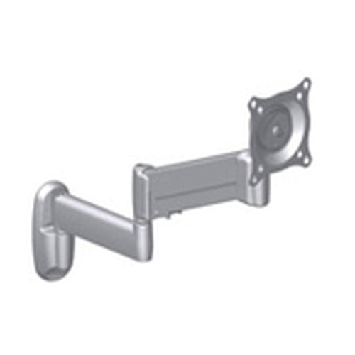 Chief Centris Height-Adjustable Dual Single Swing Arm Wall Mount Black