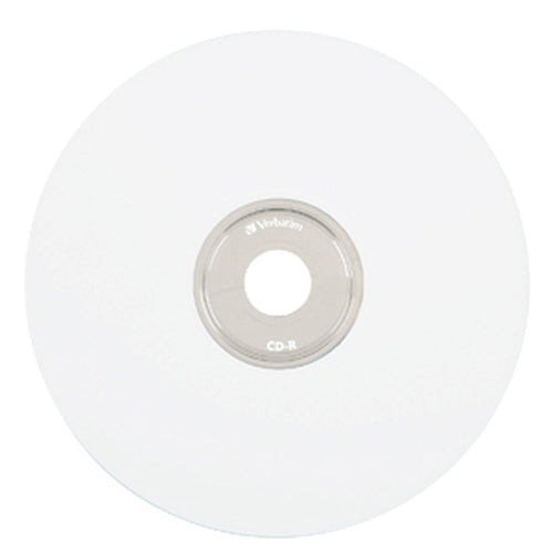 Verbatim CD-R 80MIN 700MB 52X White Inkjet Printable 100pk Spindle 100 pc(s)