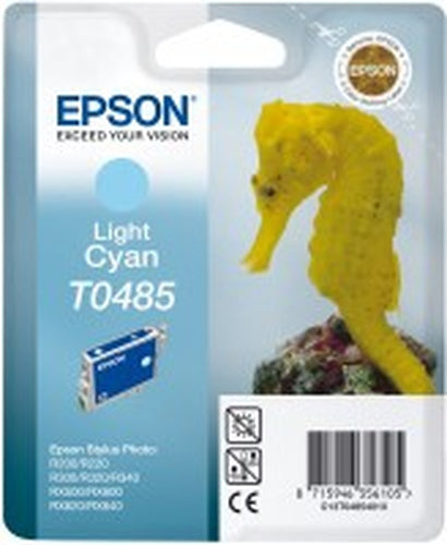 Epson Seahorse T0485 - Série "Hippocampe" Cyan clair ink cartridge 1 pc(s) Original Light Cyan