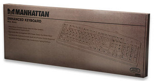 Manhattan 155113 keyboard USB Black