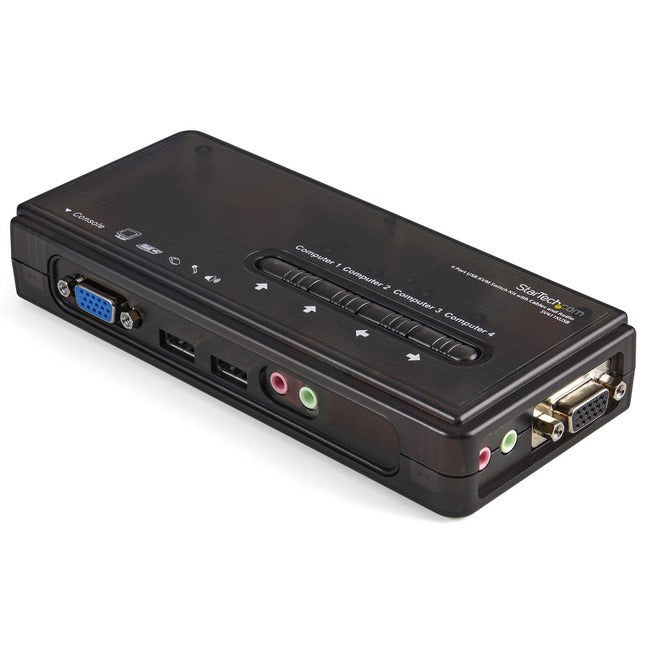 4Pt USB KVM Switch and Audio