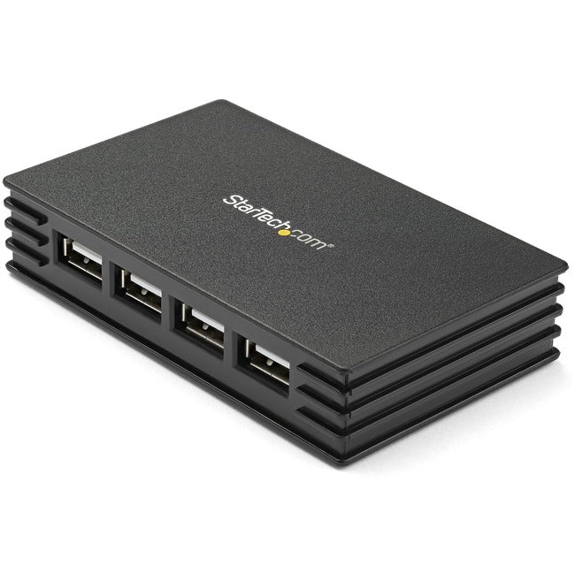 4 Port Silver USB 2.0 Hub
