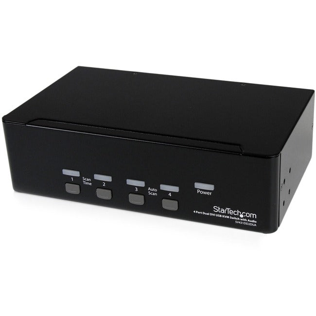 4 Port Dual DVI USB KVM Switch
