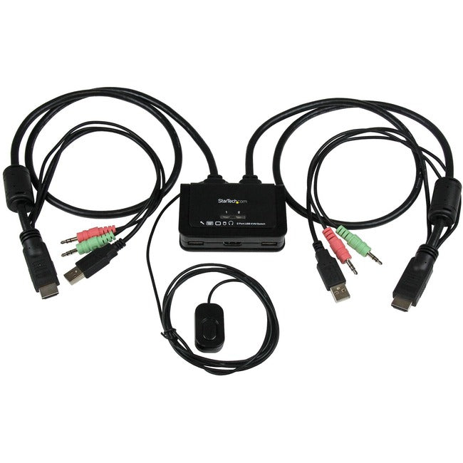 2 Port HDMI Cable KVM Switch