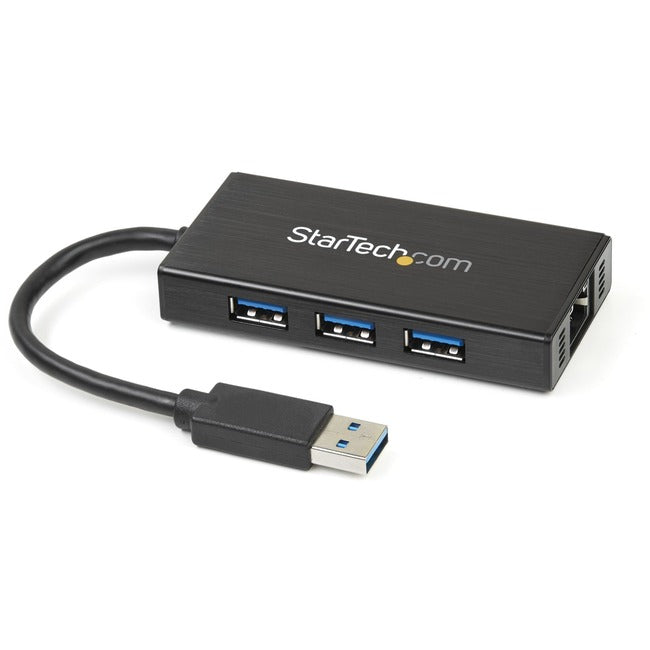Portable USB 3.0 Hub w GbE