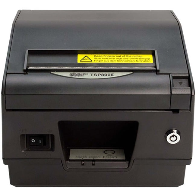 Star Micronics Thermal Printer TSP847IIE3-24 GRY RX US - Ethernet - Locking Gray