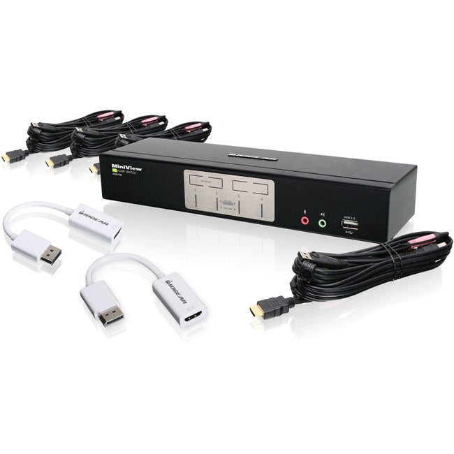 4Port HDMI and DisplayPort KVM