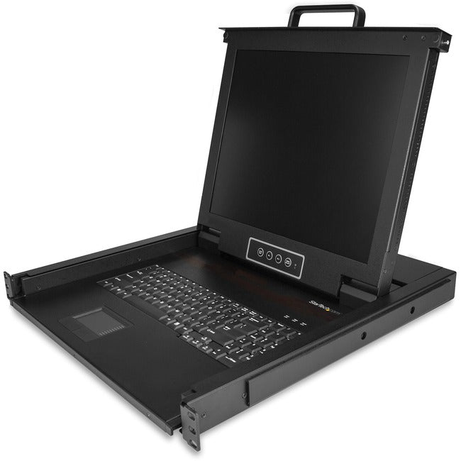 1U single server KVM console