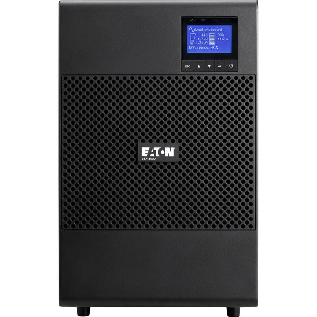 Eaton 9SX 3000VA 2700W 208V Online Double-Conversion UPS - 2 NEMA 6-20R, 1 L6-30R, 2 L6-20R Outlets, Cybersecure Network Card Option, Extended Run, Tower