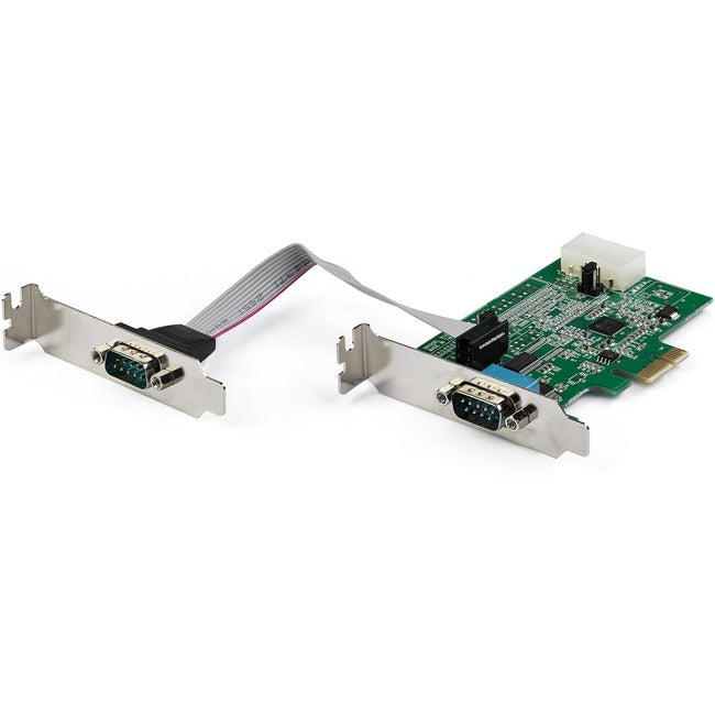 2 Port RS232 Serial PCIe Card