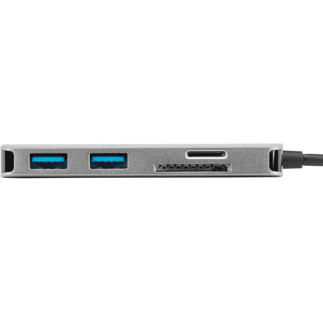 Targus USB-C Multi-Port Single Video Adapter and Card Reader with 100W PD Pass-Thru