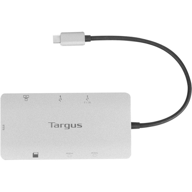Dual HDMI USBC Travel Dock Slv