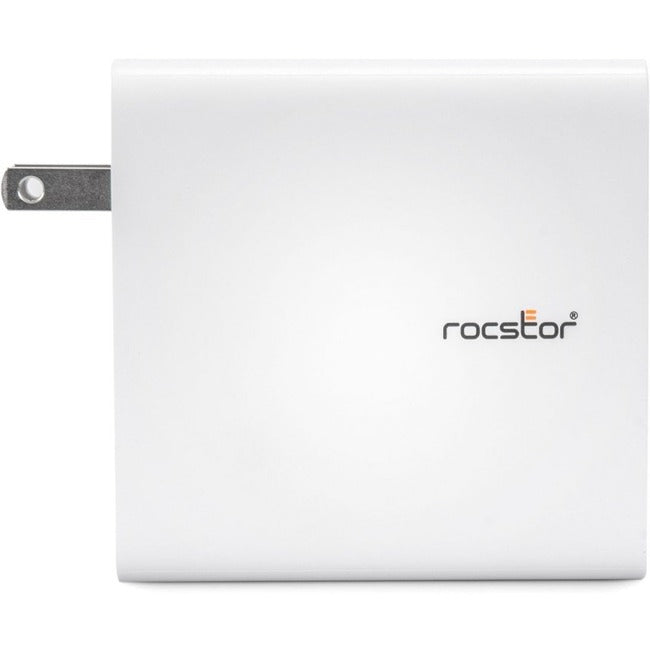 Rocstor 140W Smart USB-C™ Power Adapter AC Charger. Compatible with Apple® MacBook®, MacBook Air®, MacBook Pro® with Thunderbolt 3/4 (87W & 96W), MacBook Pro® 13" (61 & 67W), MacBook Pro® 14" 2021 and higher, MacBook Pro®