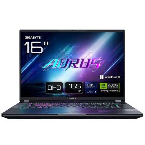 GIGABYTE AORUS ELITE 16 BWHC3USC64SH laptop Intel Core Ultra 9 275HX 40.6 cm (16") WQXGA 32 GB DDR5-SDRAM 1 TB SSD NVIDIA GeForce RTX 5070 Wi-Fi 7 (802.11be) Windows 11 Home Grey