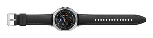 Samsung Galaxy Watch8 Classic 3.3 cm (1.3") AMOLED 46 mm Digital 438 x 438 pixels Touchscreen Silver Wi-Fi GPS (satellite)