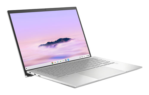 ASUS Chromebook Plus CX54 CX5403CMA-DB722 Intel Core Ultra 7 155U 35.6 cm (14") WQXGA 32 GB LPDDR5x-SDRAM 512 GB SSD Wi-Fi 6E (802.11ax) ChromeOS Silver