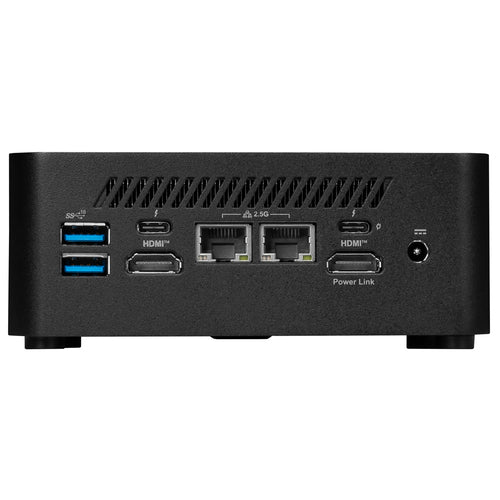 MSI CUBI NUC 1M-011BUS PC/workstation barebone 0.84L sized PC Black 100U Intel SoC