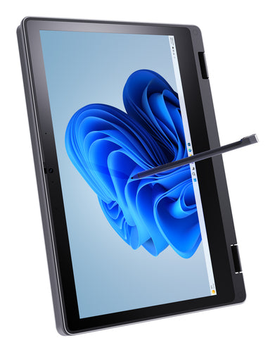 Dynabook E11W-A4221ED Intel® N N100 Laptop 29.5 cm (11.6") Touchscreen HD 8 GB LPDDR5-SDRAM 128 GB Flash Wi-Fi 6 (802.11ax) Windows 11 Pro Education US English Black