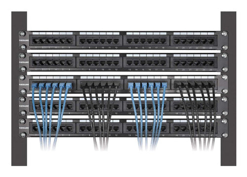 Intellinet 745024 networking cable Blue 0.15 m Cat8.1 U/FTP (STP)