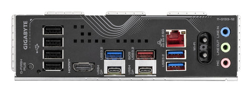 GIGABYTE X870 EAGLE WIFI7 Motherboard - Supports AMD Ryzen 9000 CPUs, 14+2+2 phases VRM, up to 8000MHz DDR5 (OC), 1xPCIe 5.0 + 2xPCIe 4.0, Wi-Fi 7, 2.5GbE LAN, USB 4