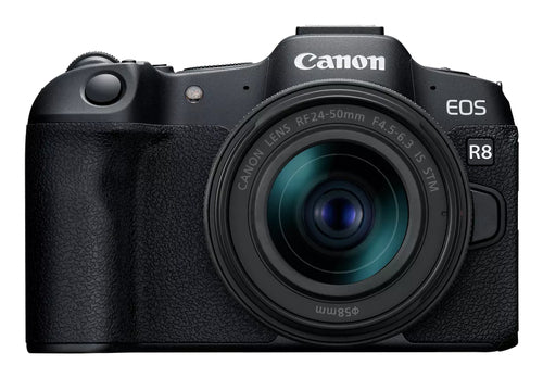 Canon EOS R8 RF24-50 mm F4.5-6.3 IS STM MILC 24.2 MP CMOS 6000 x 4000 pixels Black