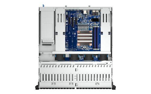 QNAP TS-H3077AFU-R5-32G NAS/storage server Rack (2U) AMD Ryzen™ 5 32 GB DDR5 0 TB QuTS hero Black, Metallic