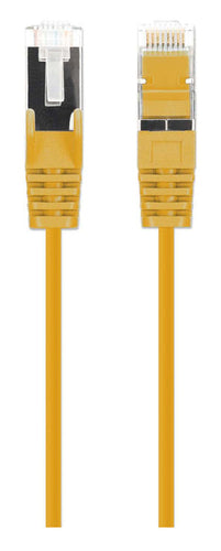 Intellinet 745451 networking cable Yellow 0.5 m Cat8.1 U/FTP (STP)