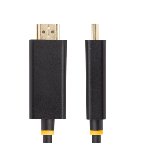 StarTech.com 15ft DisplayPort to HDMI Adapter Cable, 4K 60Hz with HDR, DP to HDMI 2.0b, Active Video Converter, DisplayPort Desktop to HDMI Monitor