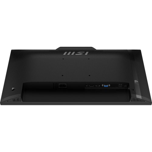 MSI Pro MP242PMG 23.8 Inch Monitor, FHD (1920 x 1080), 120Hz, IPS, 1ms, 1x HDMI 1.4b, 1x DP 1.2a, 1x D-Sub(VGA), 2xUSB 5Gbps Type-A, 1x USB 5Gbps Type-B, Built-in Speakers, Webcam, Anti-Glare, Anti-Flicker, Less Blue light, TÜV Certified, VESA,