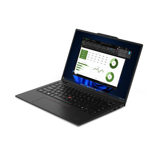 Lenovo ThinkPad X1 Carbon Gen 12 Intel Core Ultra 7 155U Laptop 35.6 cm (14") WUXGA 16 GB LPDDR5x-SDRAM 2 TB SSD Wi-Fi 6E (802.11ax) Windows 11 Pro US English Black