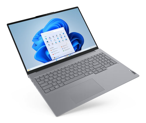 Lenovo ThinkBook 16 G8 IRL Intel Core 7 240H Laptop 40.6 cm (16") Touchscreen WUXGA 16 GB DDR5-SDRAM 512 GB SSD Wi-Fi 6 (802.11ax) Windows 11 Pro Spanish Grey