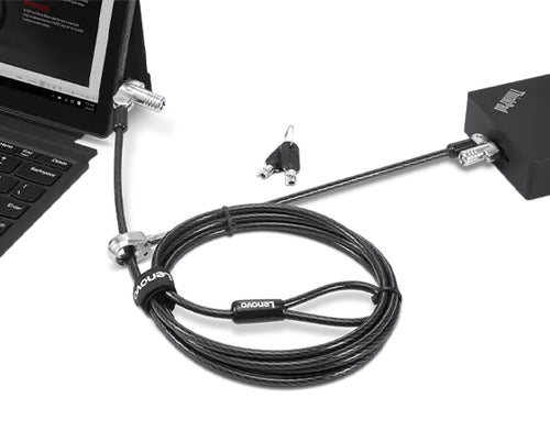 Lenovo 4XE1B81916 cable lock Black 1.8 m