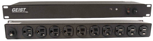 Vertiv Geist BR100-10 power distribution unit (PDU) 12 AC outlet(s) 0U Black