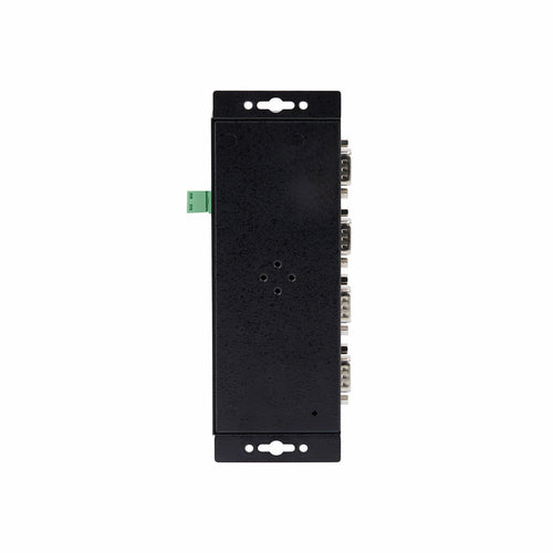 StarTech.com 4-Port Serial to Ethernet Adapter, IP Serial Device Server For Remote RS232 Devices, Wall/DIN Rail Mountable, Metal Housing, RJ45 LAN to DB9 Serial Converter