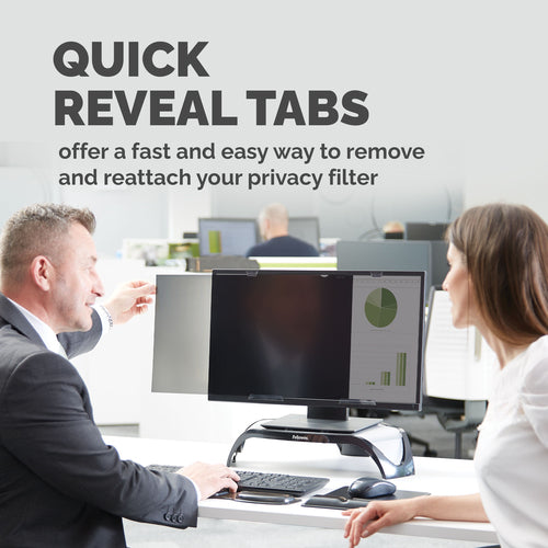Fellowes PrivaScreen 61 cm (24") Monitor Frameless display privacy filter
