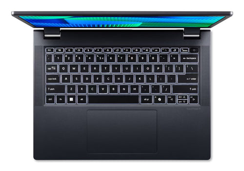 Acer TravelMate P4 TMP414-53-G2-79Y8 Intel Core 7 150U Laptop 35.6 cm (14") WUXGA 32 GB DDR5-SDRAM 512 GB SSD Wi-Fi 6E (802.11ax) Windows 11 Pro Blue