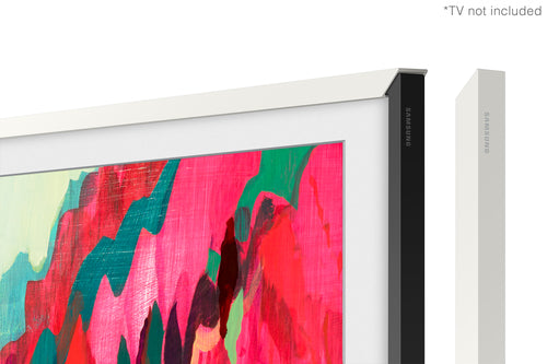Samsung 75” Customisable Frame White Bezel (2025) - White