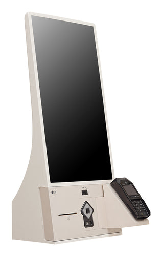 LG 27KC3PK-C Signage Display Kiosk design 68.6 cm (27") 300 cd/m² Full HD Beige Touchscreen Built-in processor Windows 10 IoT Enterprise 16/7