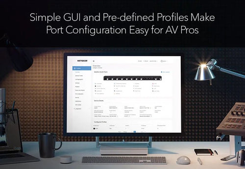 NETGEAR M4250-12M2XF Managed L2/L3 2.5G Ethernet (100/1000/2500) 1U Black
