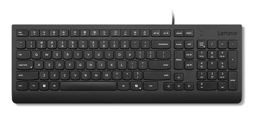 Lenovo 4Y41R64630 keyboard Home/Office USB Spanish Black