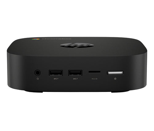 HP Chromebox G4 Intel® Core™ i3 i3-1315U 8 GB DDR4-SDRAM 64 GB eMMC ChromeOS Mini PC Black