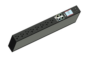 Middle Atlantic Products Horizontal Rackmount Network Metered PDU, 8 Outlet